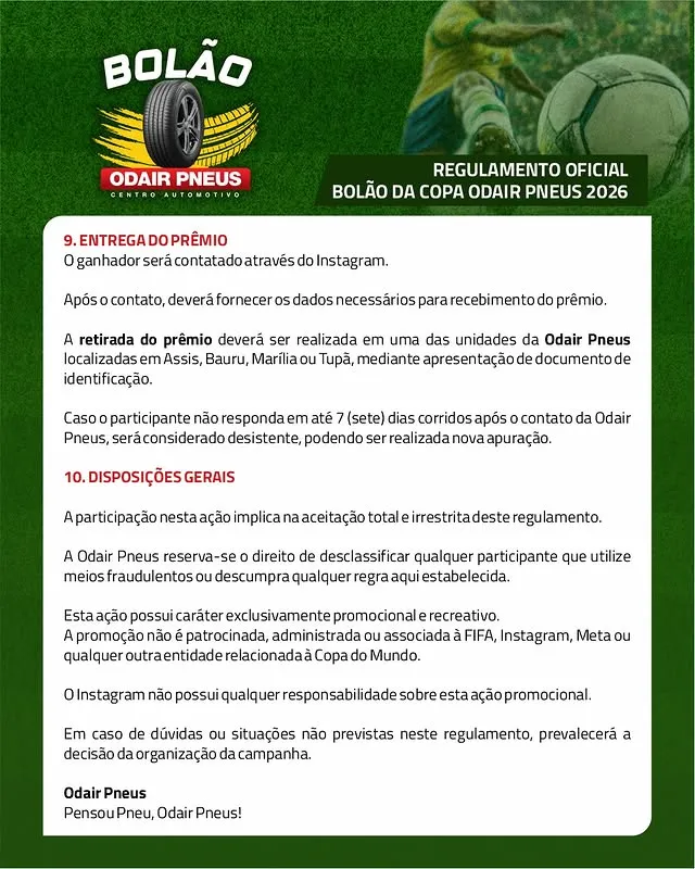Bolão da Copa 5